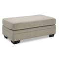 Manufacturer Color_Taupe -- Signature Design by Ashley Stonemeade Fabric Ottoman IMAGE 1