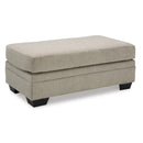  Manufacturer Color_Taupe  -- Signature Design by Ashley Stonemeade Fabric Ottoman IMAGE 1