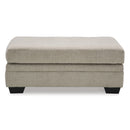  Manufacturer Color_Taupe  -- Signature Design by Ashley Stonemeade Fabric Ottoman IMAGE 2