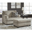  Manufacturer Color_Taupe  -- Signature Design by Ashley Stonemeade Fabric Ottoman IMAGE 5
