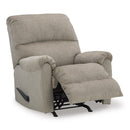  Manufacturer Color_Taupe -- Signature Design by Ashley Stonemeade Rocker Fabric Recliner IMAGE 2
