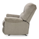  Manufacturer Color_Taupe -- Signature Design by Ashley Stonemeade Rocker Fabric Recliner IMAGE 5