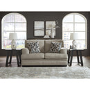  Manufacturer Color_Taupe  -- Signature Design by Ashley Stonemeade Stationary Fabric Loveseat IMAGE 5