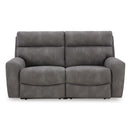  Manufacturer Color_Slate -- Signature Design by Ashley Next Gen DuraPella Power Reclining Leather Look 2 pc Sectional IMAGE 1