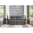  Manufacturer Color_Slate -- Signature Design by Ashley Next Gen DuraPella Power Reclining Leather Look 2 pc Sectional IMAGE 2