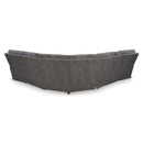  Manufacturer Color_Slate -- Signature Design by Ashley Next Gen DuraPella Power Reclining Leather Look 6 pc Sectional IMAGE 3