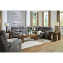  Manufacturer Color_Slate -- Signature Design by Ashley Next Gen DuraPella Power Leather Look Recliner IMAGE 12