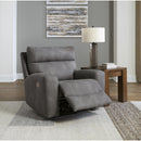  Manufacturer Color_Slate -- Signature Design by Ashley Next Gen DuraPella Power Leather Look Recliner IMAGE 9