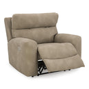  Manufacturer Color_Sand -- Next-Gen DuraPella 6100413 Power Recliner with Adjustable Headrest IMAGE 3