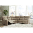  Manufacturer Color_Sand -- Next-Gen DuraPella 61004S6 5 pc Power Reclining Sectional IMAGE 4