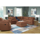  Manufacturer Color_Spice -- Signature Design by Ashley Modmax Swivel Glider Fabric Recliner IMAGE 11