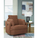  Manufacturer Color_Spice -- Signature Design by Ashley Modmax Swivel Glider Fabric Recliner IMAGE 6