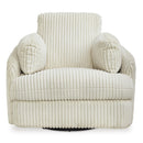  Manufacturer Color_Ivory -- Signature Design by Ashley Tie Breaker Swivel Glider Fabric Recliner IMAGE 3