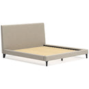  Size_King  -- Cielden B1199-82 King Upholstered Bed with Roll Slats IMAGE 5