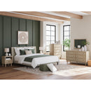  Size_California King  -- Cielden B1199-94 California King Upholstered Bed with Roll Slats IMAGE 8