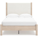  Size_Full  -- Cadmori B2615B8 Full Upholstered Panel Bed IMAGE 2