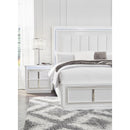  Size_Queen  -- Signature Design by Ashley Chalanna Upholstered Panel Bed with Storage IMAGE 12