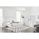  Size_Queen  -- Signature Design by Ashley Chalanna Upholstered Panel Bed with Storage IMAGE 13