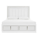  Size_Queen  -- Signature Design by Ashley Chalanna Upholstered Panel Bed with Storage IMAGE 3
