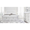  Size_California King  -- Chalanna B822B5 California King Upholstered Storage Bed IMAGE 10