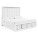  Size_California King  -- Chalanna B822B5 California King Upholstered Storage Bed IMAGE 1