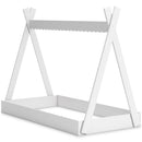  Size_Twin  -- Signature Design by Ashley Hallityn Panel Bed IMAGE 5