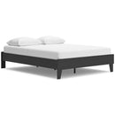  Size_Queen  -- Socalle EB1865-113 Queen Platform Bed IMAGE 1