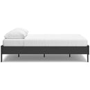  Size_Queen  -- Socalle EB1865-113 Queen Platform Bed IMAGE 3