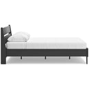  Size_Queen  -- Socalle EB1865B3 Queen Panel Platform Bed IMAGE 2