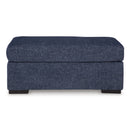  Manufacturer Color_Navy  -- Benchcraft Evansley Fabric Ottoman IMAGE 2