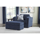  Manufacturer Color_Navy  -- Benchcraft Evansley Fabric Ottoman IMAGE 5