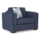  Manufacturer Color_Navy  -- Benchcraft Evansley Stationary Fabric Chair IMAGE 1