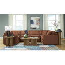  Manufacturer Color_Spice  -- Signature Design by Ashley Modmax Fabric 6 pc Sectional IMAGE 3