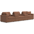  Manufacturer Color_Spice -- Signature Design by Ashley Modmax Fabric 5 pc Sectional IMAGE 1