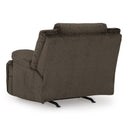  Manufacturer Color_Chocolate  -- Signature Design by Ashley Top Tier Rocker Fabric Recliner IMAGE 7