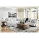 Manufacturer Color_Alloy  --  Top Tier 92706S2 6 pc Reclining Sectional with Chaise IMAGE 5