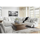  Manufacturer Color_Alloy  --  Top Tier 92706S2 6 pc Reclining Sectional with Chaise IMAGE 6