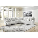  Manufacturer Color_Alloy  --  Top Tier 92706S3 5 pc Reclining Sectional IMAGE 4
