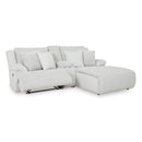 Manufacturer Color_Alloy  --  Top Tier 92706S4 3 pc Reclining Sectional Sofa with Chaise IMAGE 2