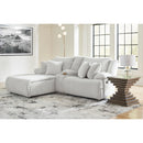  Manufacturer Color_Alloy  --  Top Tier 92706S5 3 pc Reclining Sectional Sofa with Chaise IMAGE 4