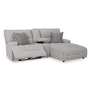  Manufacturer Color_Pewter --  Signature Design by Ashley Acklen Place Power Reclining Fabric Sofa IMAGE 2