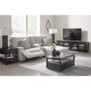  Manufacturer Color_Pewter --  Signature Design by Ashley Acklen Place Power Reclining Fabric Sofa IMAGE 6