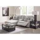  Manufacturer Color_Pewter --  Signature Design by Ashley Acklen Place Power Reclining Fabric Sofa IMAGE 4