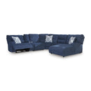  Manufacturer Color_Navy -- Acklen Place 93607S1 6 pc Power Reclining Sectional with Chaise IMAGE 1