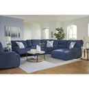  Manufacturer Color_Navy -- Acklen Place 93607S1 6 pc Power Reclining Sectional with Chaise IMAGE 4