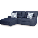 Manufacturer Color_Navy --  Acklen Place 93607S5 3 pc Power Reclining Sectional Sofa with Chaise IMAGE 1