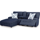  Manufacturer Color_Navy --  Acklen Place 93607S5 3 pc Power Reclining Sectional Sofa with Chaise IMAGE 2