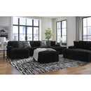  Manufacturer Color_Onyx  -- Signature Design by Ashley Midnight Madness Fabric Ottoman IMAGE 13