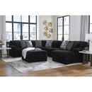  Manufacturer Color_Onyx  -- Signature Design by Ashley Midnight Madness Fabric Ottoman IMAGE 7
