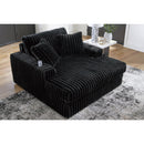  Manufacturer Color_Onyx  -- Signature Design by Ashley Midnight Madness Fabric Chaise IMAGE 6